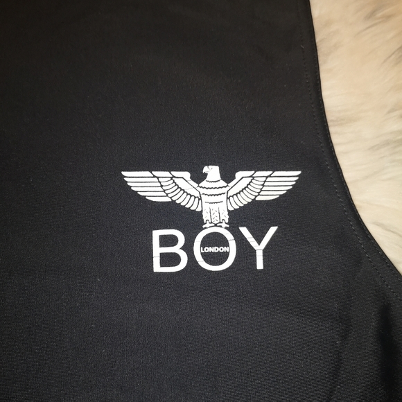 New without tag BOY London mock neck top - Picture 2 of 3